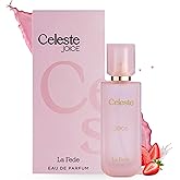 Celeste Joice 100ml La Fede by Khadlaj Perfume for Women - Elixir Her Parfum with Notes of Pear Jasmine and Peach- Fruity Vanilla Strawberry