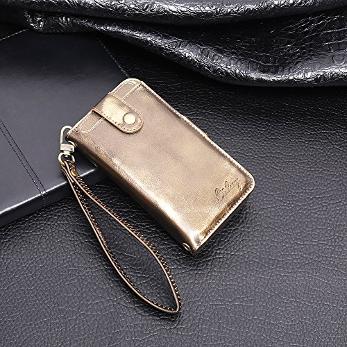 image for DXLT Wallet Phone Case Detachable Flip Cover Phone Case Small Messenge