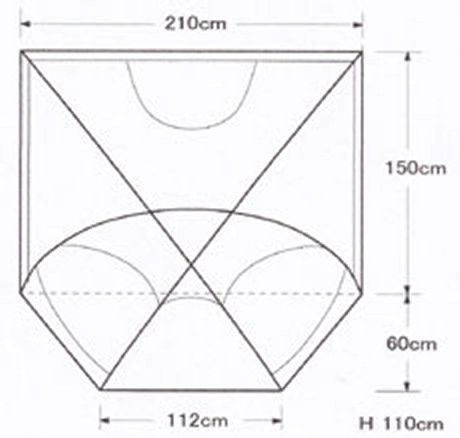 Amazon アライテント Arai Tent ドマドームライト3 Ripen フォレストグリーン 3人用 アライテント Araitent テント本体