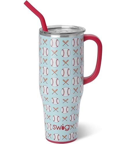 Hi-ERA Vaso De 40 Onzas Con Popote Y Tapa, Vaso De Acero Inoxidable Al Vacio Con Tapa Y Popote Para Cafe Los Vasos Aislados Se Mantienen Frios