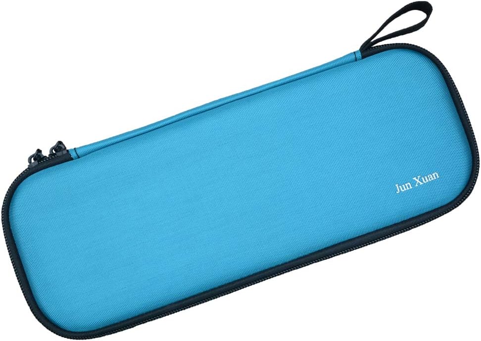 Jun Xuan Semi Hard Stethoscope Case fits 3M Littmann Classic Stethoscope, Lightweight II S.E, Cardiology IV Diagnostic, MDF Acoustica Deluxe Stethoscopes and More, Green