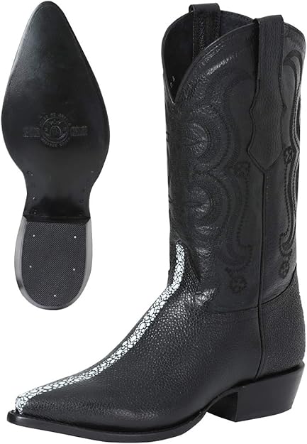 botas vaqueras de mantarraya