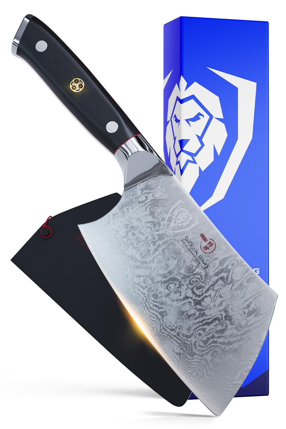 Cuchillo de carnicero Dalstrong - 4.5 pulgadas - Shogun Series ELITE - Razor Sharp - Super acero japonés AUS-10V - Mango negro G10 - Cuchillo de cocina resistente profesional - Tratado térmicamente al vacío - con funda