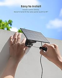 ieGeek Solar Panel for S1, Compatible with DC 5V