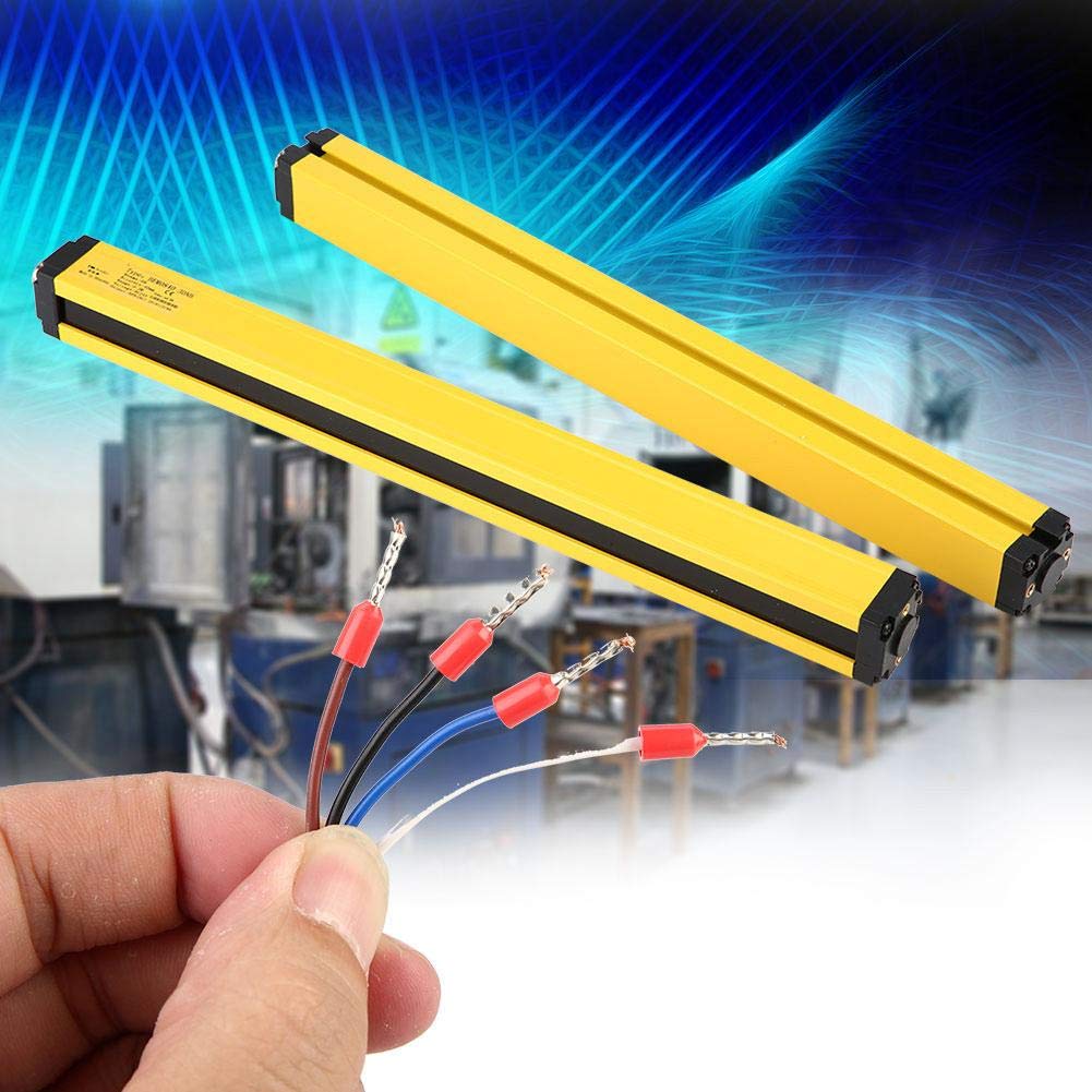 Light Curtain Sensor BEM084030NB,8 Points Light Curtain Sensor Switch Safety Light Grating