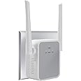 TUOSHI TS720W Wall-Plug WiFi Range Extender, 300Mbps Wireless Signal Booster, WiFi Repeater/Access Point/Router with High Gain Dual External Antennas & Ethernet Port-Wall Plug Design-WPS