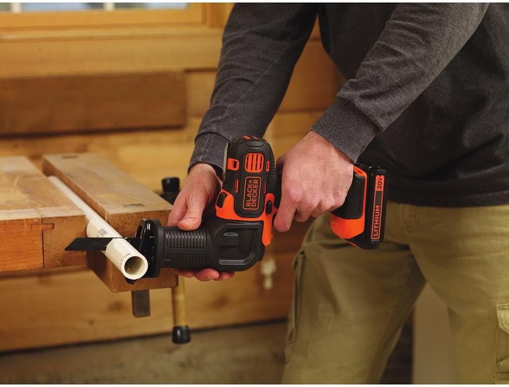 BLACK+DECKER Reciprocating Saw Accessory For Cordless Drill (BDCMTRS) - Reciprocating Saw Blades - 