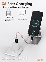 CableCreation Short USB C Cable 0.8FT, USB A to USB