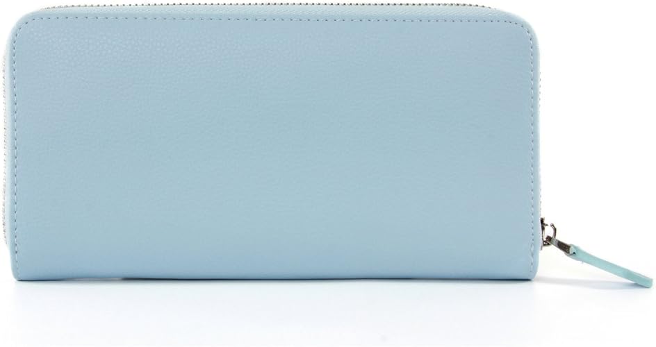 Amazon 長財布 レディース メンズ 本革 牛革 長財布 ラウンドファスナー 財布 大容量 多収納 シンプル スマホが入る Iphone スマホ サイフ ウォレット 男女兼用 新生活 スカイブルー 並行輸入品 スタイル オンバッグ 財布