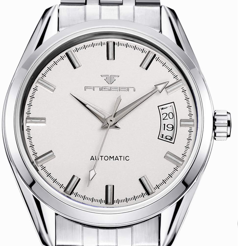 Men's Automatic Mechanical Watch, Stainless Steel Strap Business Watch