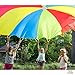 12 Foot Play Parachute 16 Handles Improved Design - Multicolored Parachute Kids