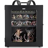 Kreapa Miniature Storage Case, Minatures Transport Case, Stackable Miniature Carrying Case, Easy Transportation And Storage For Warhammer 40k (Large Size)