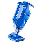 POOL BLASTER Catfish Gen 2 Cordless Rechargeable Spa &amp; Hot Tub Vacuum | Spa vacuum for hot tubs &amp; spot cleaning small above ground pools, 45 minute runtime, compatible with standard 1.25" poles