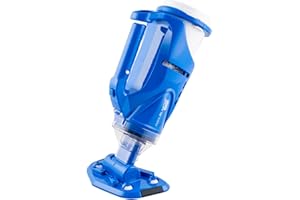 POOL BLASTER Catfish (Gen 2) Cordless Spa & Hot Tub Vacuum, More Power & Capacity, 45 Min Runtime, Spot Cleaning in Small Above Ground Swimming Pools, Rechargeable Spa Vac