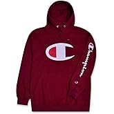 Champion Hoodie for Men Big And Tall Mens Oversized Pullover Fleece Sweatshirt