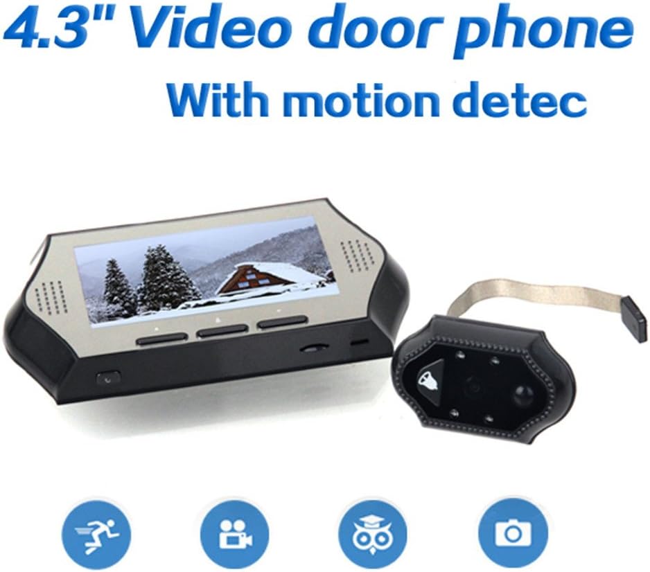 New Landing 4.3 Inch Motion Detection Peephole Viewer