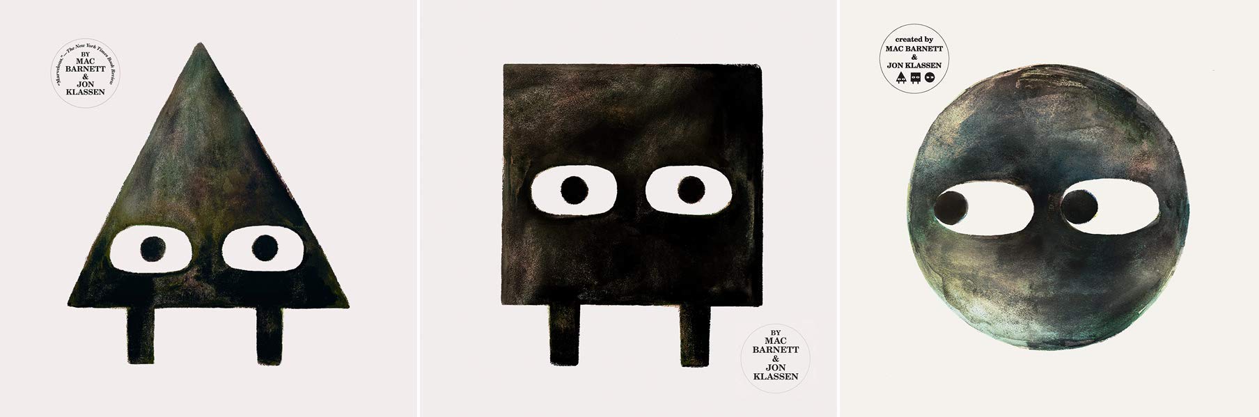 Triangle Square Circle Shape Trilogy Mac Barnett Jon Klassen Amazon Com Books