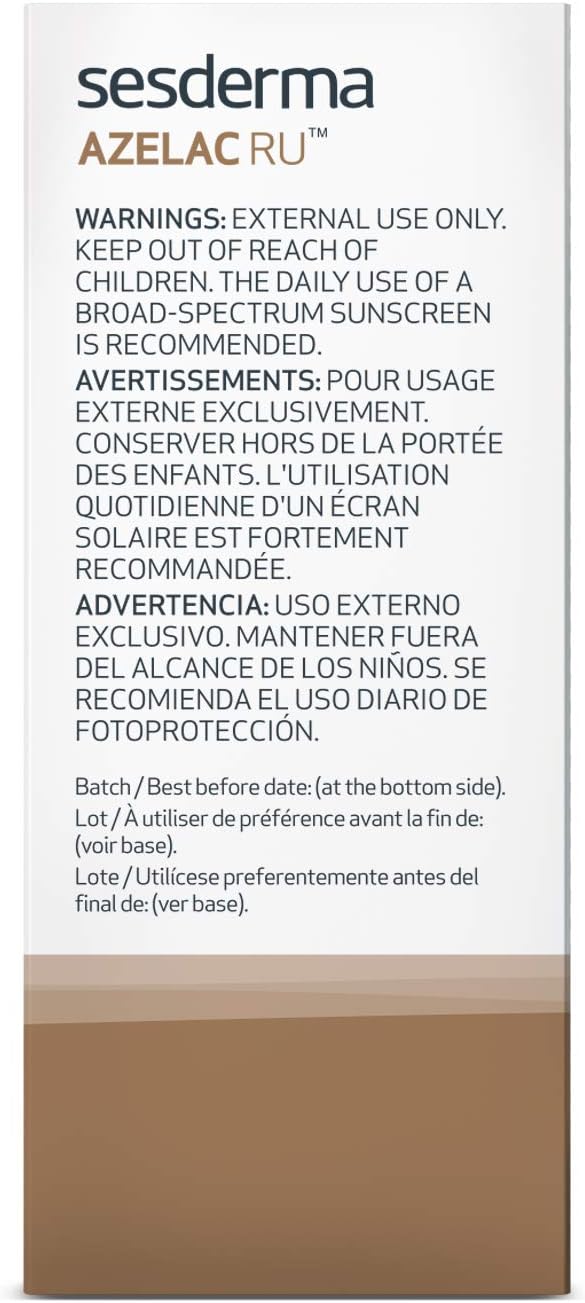Sesderma Azelac Ru Liposomal Serum - Intensive depigmenting serum - Reduces and prevents dark spots - 30 ml - Image 4