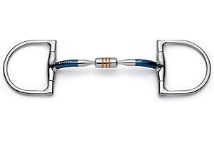 Cavalon Hunter D-Ring Capsule Sweet Iron Snaffle Bit