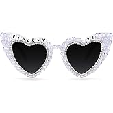 Etercycle 21st Birthday Heart Shaped Sunglasses, Finally 21 Birthday Decorations Heart Glasses, White Happy Birthday Sunglasses 21st Birthday Gifts For Her Him