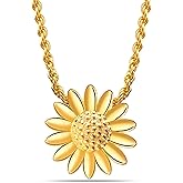 LeCalla 925 Sterling Silver Necklace Jewelry Lightweight Pendant with 18 inches Chain Necklace for Women Teen