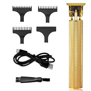 Hair Clippers for Men,Electric Pro Li Clippers Barber Accessories Grooming Rechargeable Cordless Close Cutting T-Blade Trimmer Hair Clippers