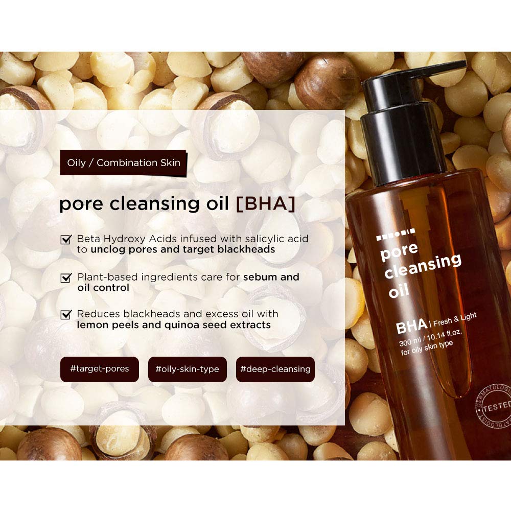 pore cleansing oil bha