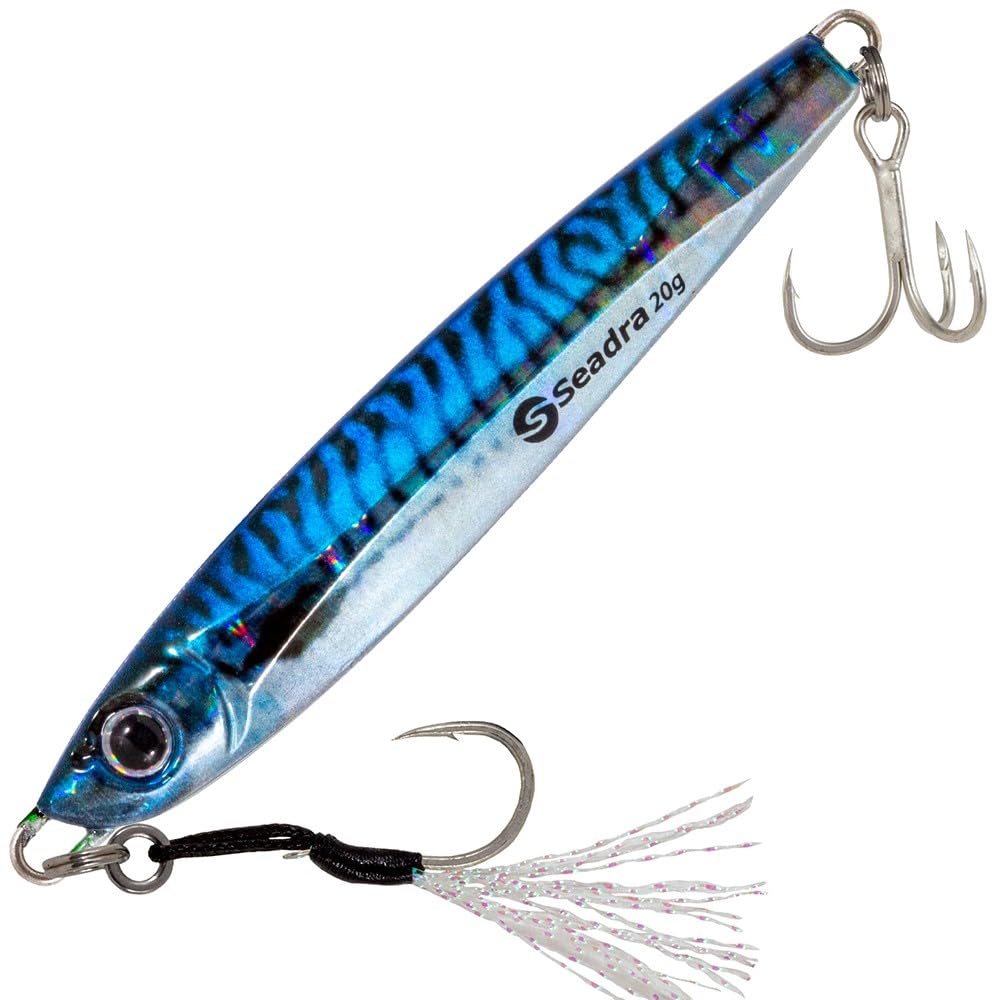 Seadra Aqua-Bullet Bait Fish Casting Jig (Blue Mackerel, 60gm - 93mm)