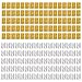 170 Pieces Hair Cuffs Jewelry for Braids Strong Metal Iron Adjustable Dreadlocks beads Hair Decorations (Gold and Silver,Not Easy Break) by Messen