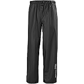 Helly Hansen Voss Rain Pant - PU-Coated Welded-Seam Waterproof Pant - Adjustable Hem Rain Gear - Reflective Workwear