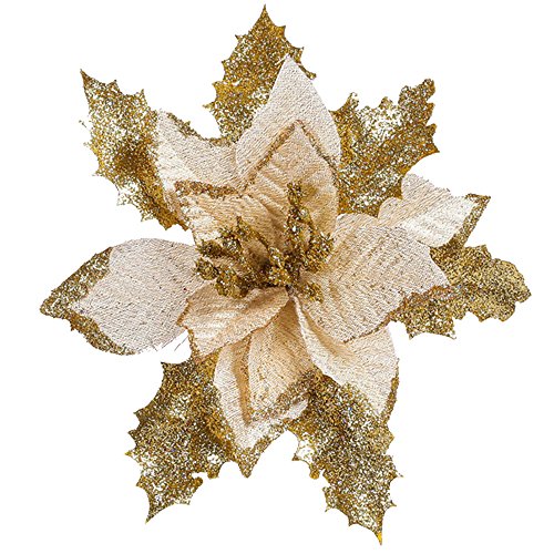 image for Jeash Xmas Decorations Artificial Decorative Artificial Flowers Christ