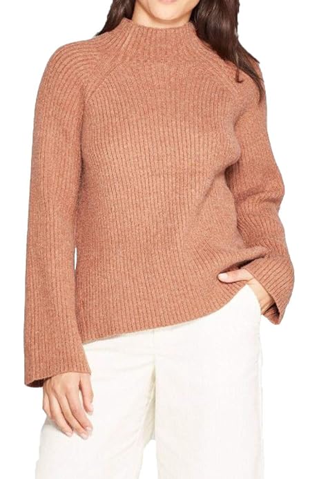 Crewneck Pullover Sweater - Burgundy 