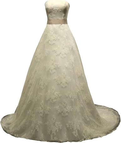 vintage strapless wedding dresses