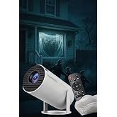 Panefright Halloween Window Projector, Halloween Projector with 40 Scenes | 210&deg; Rotation &amp; Auto Keystone Correction, Sets a Halloween Projector up in 3 Minutes, For Halloween Window Displays