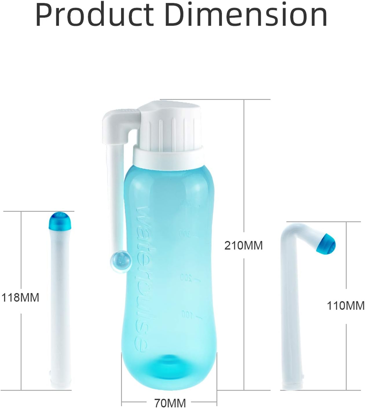 Draagbare Bidet Ondersteboven Knijpen Peri Fles Voor Postpartum Zorg Post Surgery Herstel Baby Ouderen Amazon Nl