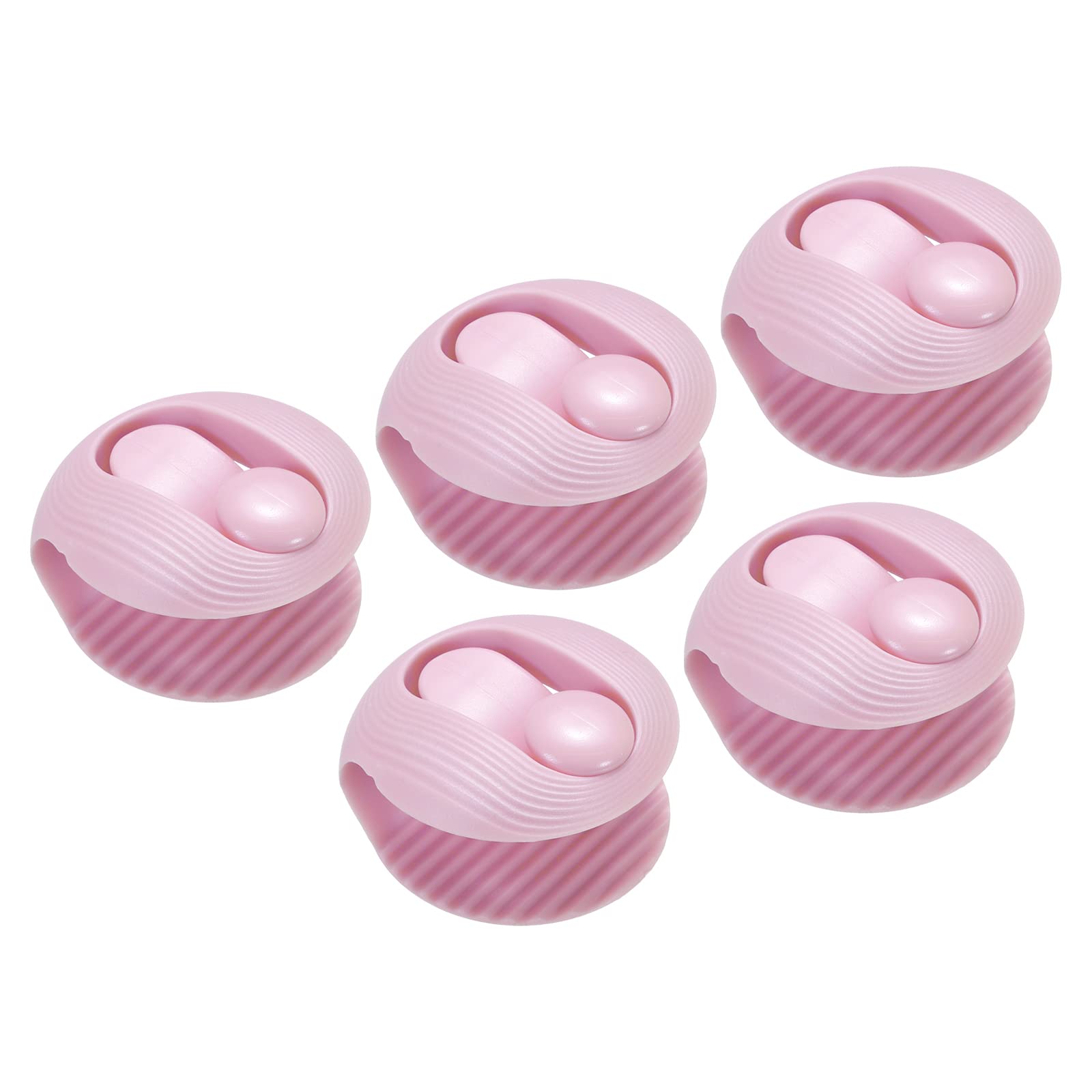 PATIKIL Grips Quilt Cover Clips,1Set No Pins Plastic Duvet Clips Keep Corner in Place Quilt Fixer for Cushions Curtains Decoration Fasteners,Pink