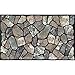 Masterpiece Flagstone Grey Stone Door Mat, 18-Inch by 30-Inch primary