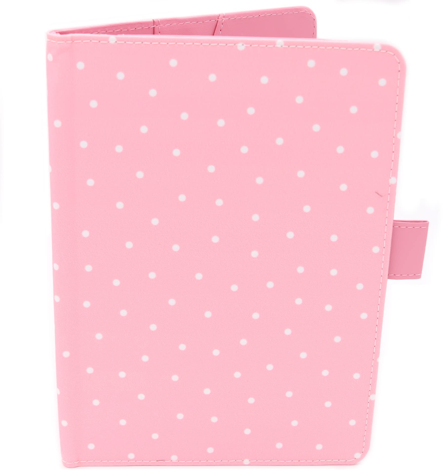 Notebook Covers Pink - A5 Format 15 x 20 cm - Flaps for Storing Documents