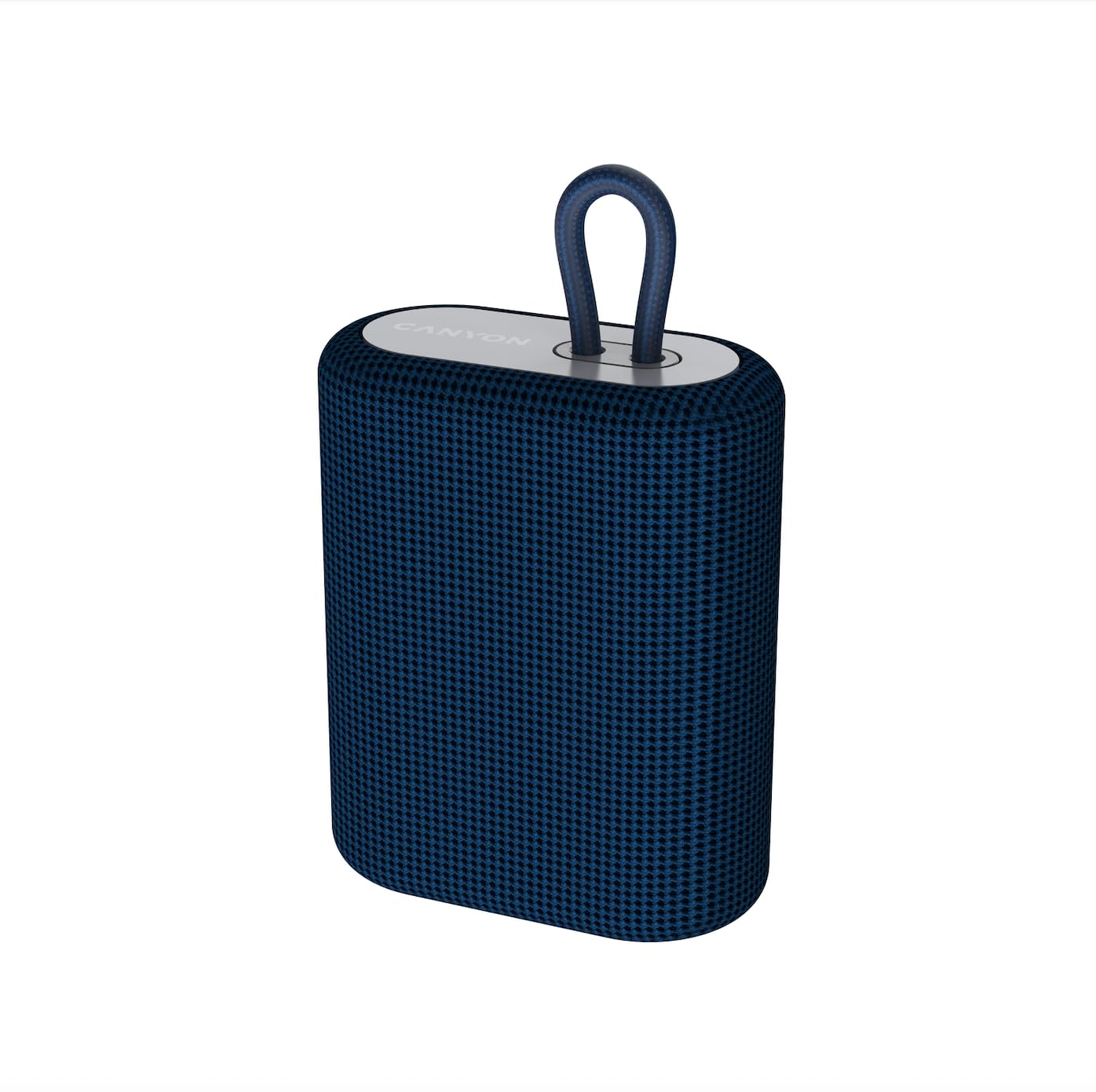 Canyon Portable Wireless Speaker BSP-4 - Blue Compact Bluetooth Speaker - Long-Lasting, Rechargeable & Compatible with TF Card, Bluetooth & FM