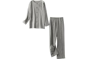 AUSTYLCO Women's Hospital Gown,Bedridden Patient Clothing Soft Comfortable Patient Gown