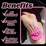 TRIXES Exfoliating Hair Removal Pads x40 with 2 Buffer Pad Holders - Body view 2