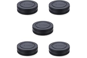 Camera Rear Lens Cap & Body Cap Cover for Sony E Mount A1 II A7C II A7R V IV A7 V IV III A7S III II A9III A6600 A6500 A6400 A