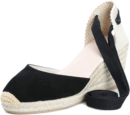 ankle wrap wedge heels