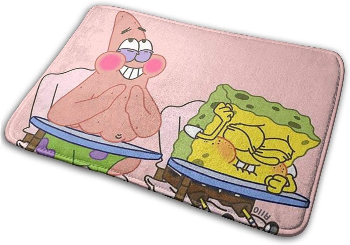 Meirdre Door Mat Spongebob Squarepants and Pickstar