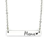 Mama Bar Necklace New Mom Gift Christmas Birthday