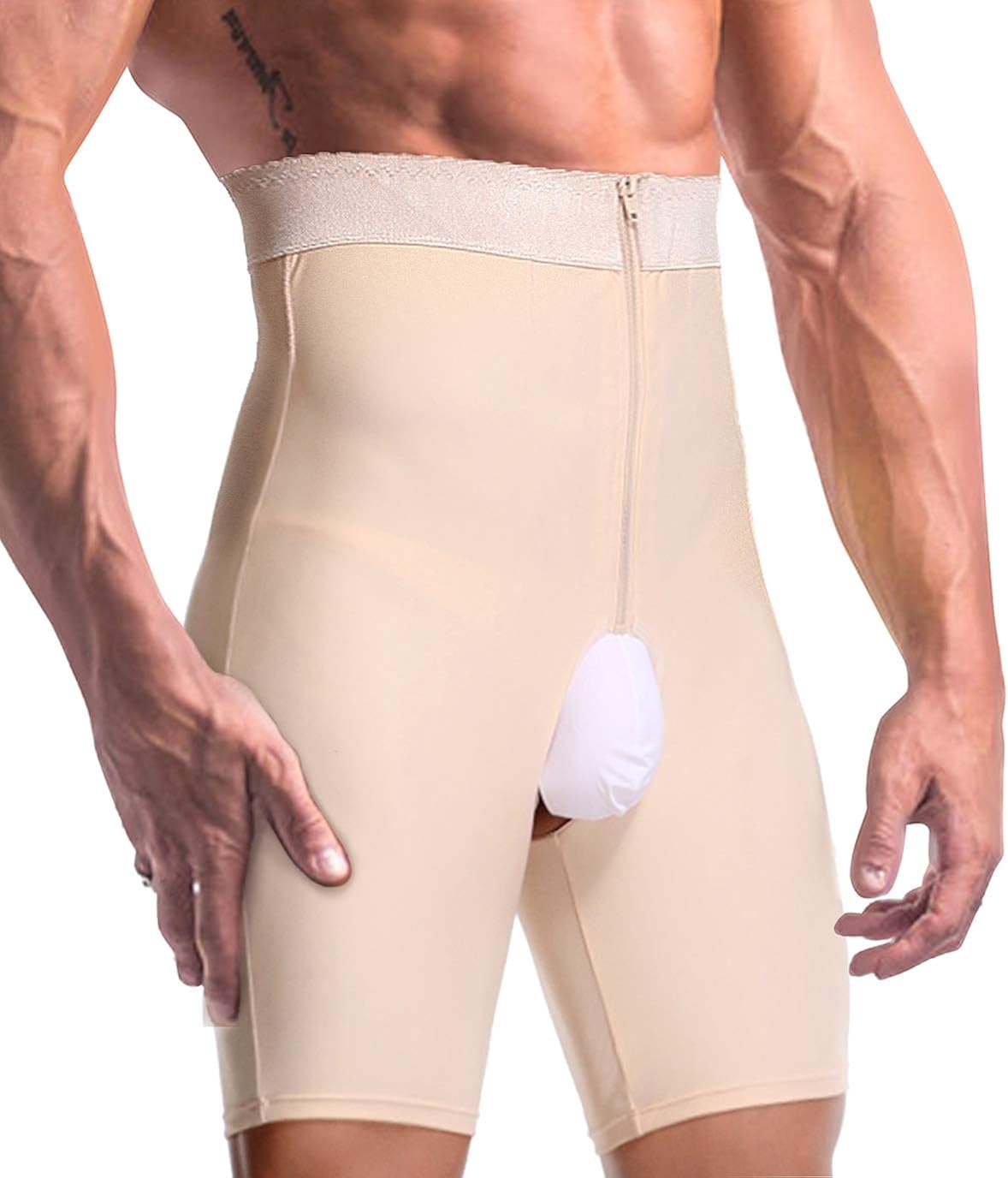 high waist boxer shorts