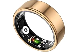 TIAZUUX Smart Ring for Women&amp;Men-Activity/Sleep/Heart Rate/HRV/Stress/Women's Health Tracker-IP76 Waterproof-No Subscription Fee Required-Compatible with iPhone &amp;Android3.9 out of 5 stars 2471 offer from $44.99