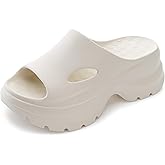 BRONAX Platform Sandals for Women | Rise 2.4 Inches in Effortless Comfort