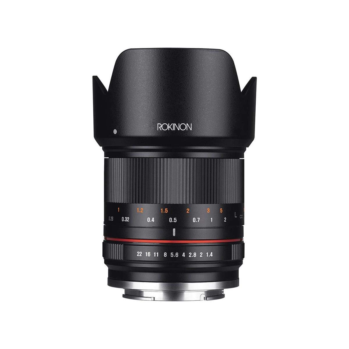 Rokinon RK21M-M 21 mm F1.4 ED AS UMC Lente gran angular de alta velocidad para Canon (negro)