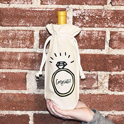 Engagement Congrats Wine Bag